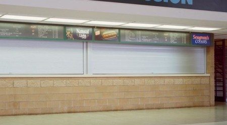 Rolling Slat Commercial Garage Door Model 4400