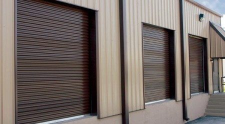 Rolling Sheet Commercial Garage Door Model 5601
